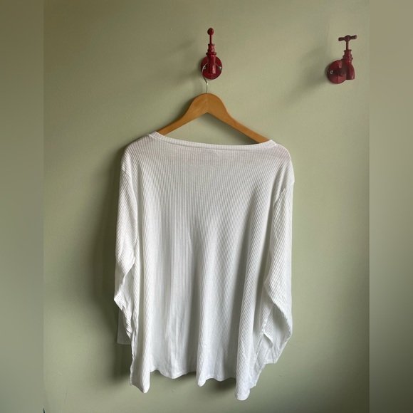 ASOS || Curve Ribbed V-Neck Dress - Picture 4 of 5